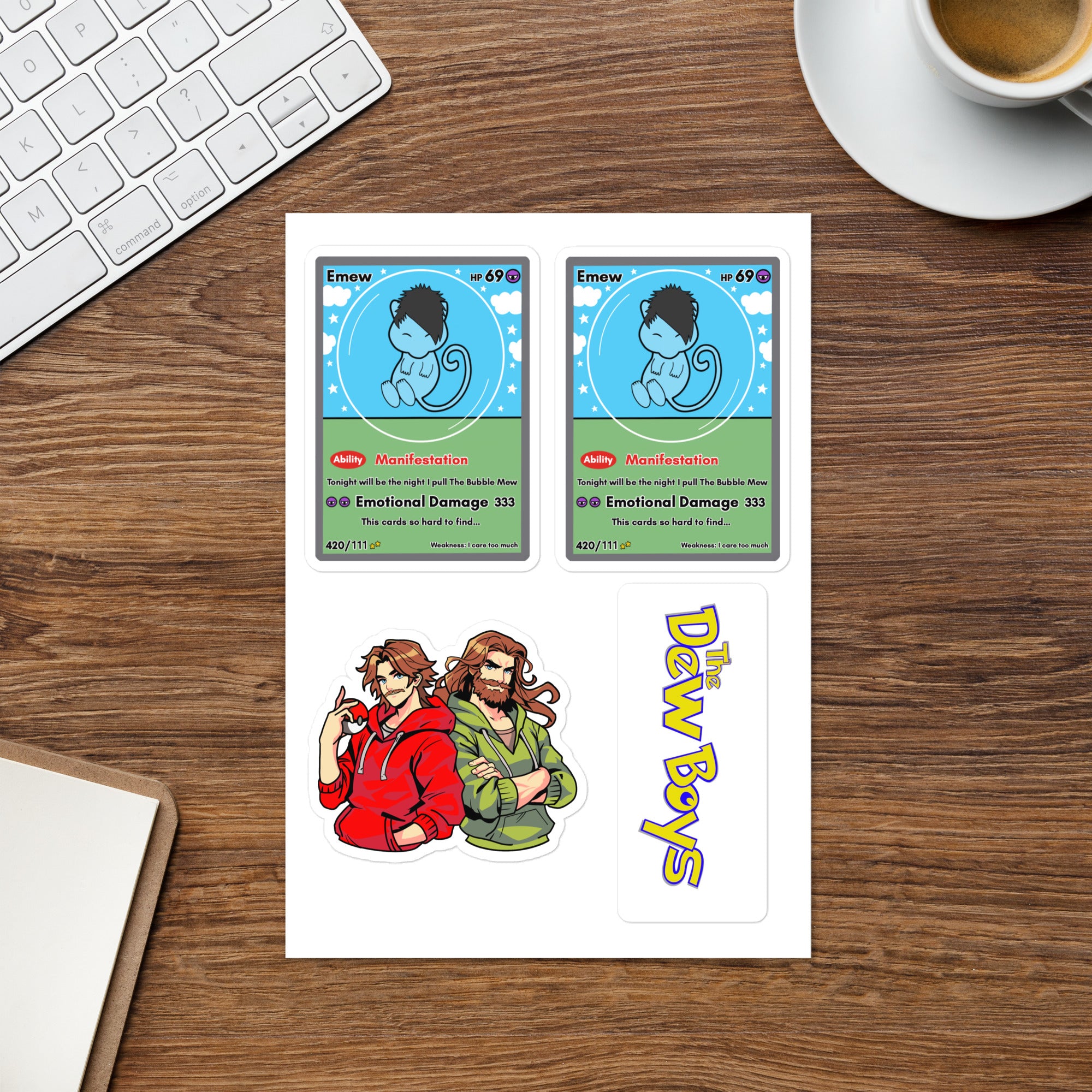 Dew Boys Sticker sheet – The Dew Boys